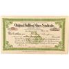 Image 1 : Original Bullfrog Mines Syndicate Stock 1906