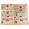 Image 1 : Original Group of Territorial Mining Stocks issued to a Gold Hill Miner