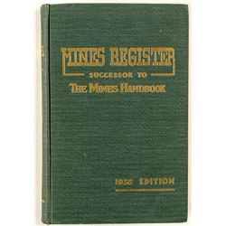 Mines Register, 1956 Volume XXV