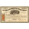 Image 1 : New York & Utah Prospecting & Mining Company Stock Certificate