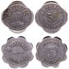 Image 1 : Two Illinois tokens: Joe Krieg, H.G. Rucker