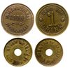 Image 1 : Hogan Hotel/ International Hotel Tokens (Austin, Nevada)