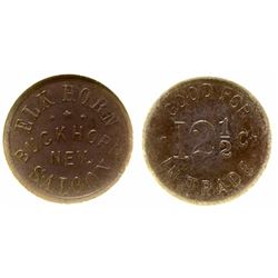 Elk Horn Saloon Token (Buckhorn, Nevada)