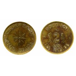 Copper Basin Club House Token (Copper Basin, Nevada)