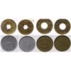 Image 1 : Four Nevada Tokens (Elko Hotel, Carson Hot Springs, Mayer Hotel)