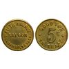 Image 1 : Fifth Avenue Saloon Token (Goldfield, Nevada)