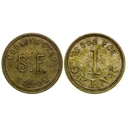 S. F. Saloon Token (Morningstar, Nevada)