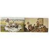 Image 1 : Mining Camp Dice and Card Games Postcards