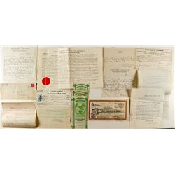 George Delury Collection: Bodie, Masonic, Bridgeport
