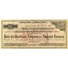 Image 1 : Rare Bodie Stock Issued to Kuhlman Bros. (Bodie Druggist)