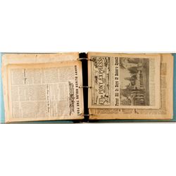 Calico Print and Related Newspapers (Ex. Bill Luther Collection)