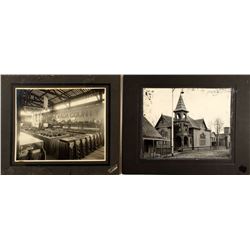 Two Large Grass Valley Mounted Photographs
