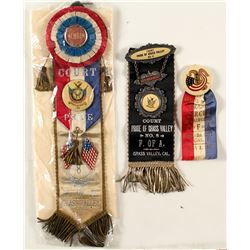 Two F of A Ribbons