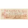 Image 1 : Adolph Sutro Signed Check to Shreve & Co. (Famous SF Silversmith)