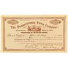 Image 1 : The Pennsylvania Town Company Stock Certificate (Proprietors of Arlington Springs, Colorado)