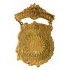 Image 1 : Souvenir 25th Anniversary Badge, Sun Flower Festival, Colorado Springs, 1896