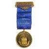 Image 1 : Quarter Centennial Flower Carnival Masonic Gold Badge, Colorado Springs, 1896