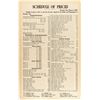 Image 1 : Durango, Colorado Broadside for Blacksmiths' Schedule of Prices, 1909