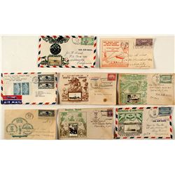 Early Air Mail Postal Covers
