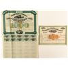 Image 1 : Massachusetts & Ohio RN Revenue Railroad Stock and Bond