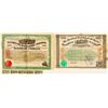 Image 1 : Two Revenue Imprinted Railroad Bonds