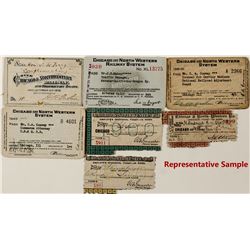 Chicago & Northwestern Railway Passes (37)