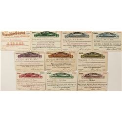 Western Union Telegraph Co. Passes (10)