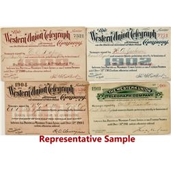 Western Union Telegraph Co. Passes (15)