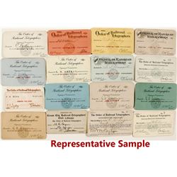 Order of Railroad Telegraphers Membership Cards (103)