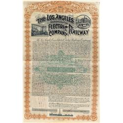 Los Angeles Consolidated Electric Railway Company Bond