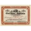 Image 1 : East Shore & Suburban Railway Company Stock Certificate