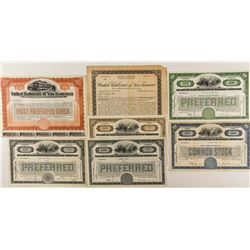 San Francisco Railroad Stock Certificates