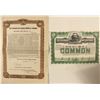 Image 1 : Colorado and Southern Railway Specimen Stock and Gold Note