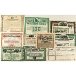 Connecticut Railroad Stock and Bond Collection 2