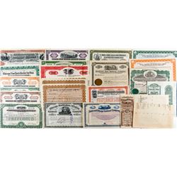 Post-1900 Chicago Railroad Bonds & Stock Certificates