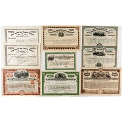 Rock Island Railway Stock Certificates