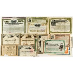 Baltimore & Ohio Railroad Company Stock & Bond Collection