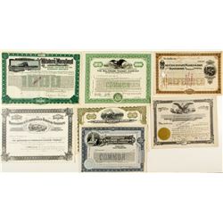Maryland Railroad Stock Certificates (7)