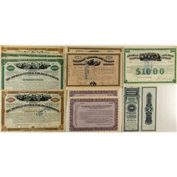 Michigan Central & Michigan Midland Railroad Bonds & Stock Certificates