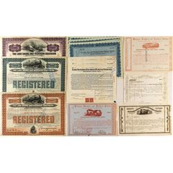 Michigan Railroad Stock and Bond Collection 3