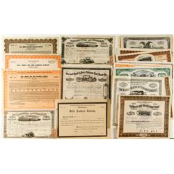 Mississippi Railroad Stock Certificate Collection (29)