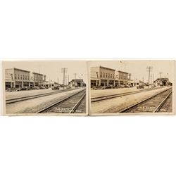 The Southern Pacific Depot in Lovelock: 2 Postcards