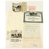 Image 1 : 11 Tonopah and Goldfield Railroad pieces: photograph, freight bills, tickets, correspondence