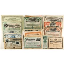 Pennsylvania Railroad Stock Certificate Collection (52)