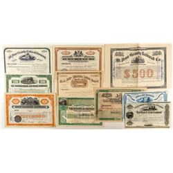 Pennsylvania Railroad Stocks & Bonds