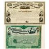 Image 1 : Two Rare Tennessee Railroad Stocks and Bonds
