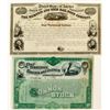 Image 1 : Two Rare Tennessee Railroad Stocks and Bonds