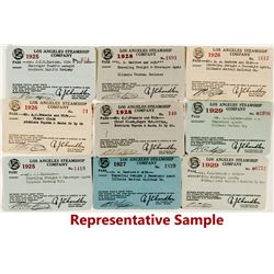 Los Angeles Steamship Co. Passes (16)