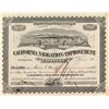 Image 1 : California Navigation & Improvement Company Stock Certificate