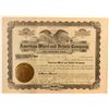 Image 1 : American Wheel & Vehicle Co. Stock Certificate